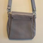 Gray Faux Leather Cross Body Bag Photo 5