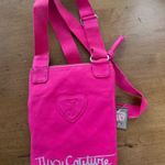 Juicy Couture Retro Pam & Gela Hot Pink Graffiti Crossbody Bag New with Tags Photo 3