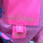 Lilly Pulitzer  Suzie Dress Aura Pink Leaf An Impression Size 8 Photo 3