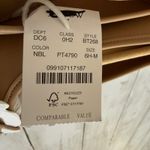 Madewell NWT J. Crew Sz 6.5 Cap Toe Bow Ballet Flats Shoes in Nude Black BT268 Photo 5