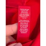 Nuuds Red Heart Print Satin Pajama Set Women's XXL Button Up Top Shorts Photo 4