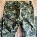 Judy Blue  Olive Camouflage Skinny Fit Distressed Stretch Jeans Size 3/26 Photo 5