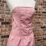 Nell Couture corset silk/polyester pink cocktail dress / 4 / Excellent condition Photo 4