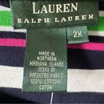Ralph Lauren Lauren NWT Green Stripped Tank Top Set (2) Size 2X Plus y2k Photo 10