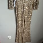 Mac Duggal NEW  Long Sleeve Sequin Jumpsuit Photo 9
