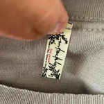 Free People 🆕  Movement Storm Grey Kelly Oversize Sweater Top S🆕 Photo 9