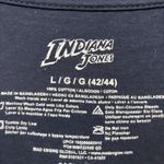 Indiana Jones Graphic Navy T-Shirt Size Large  Photo 3