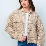 Carly Jean Los Angeles Plaid Jacket Photo 0