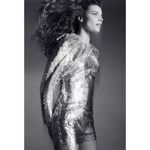 ZARA  sequin long sleeve mini dress Photo 6