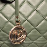 Badgley Mischka  Green Quilted Satchel Photo 2