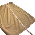 Vince NWT Buckle Wrap Linen Blend Skirt 16 Sandshell Midi Summer Classic NEW 10 Photo 13