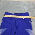 Nike  Activewear Leggings Women S Small Blue Geometric Capri Pull‎ On Dri Fit Photo 5