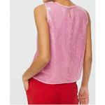 J.Crew Women's Size S All Over Sequin Shell Top Pink Sleeveless NWT Photo 1