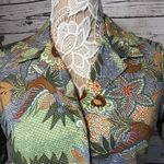 Vintage AGILE tropical Blouse & skirt set both size 12 Photo 10