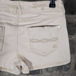 INDIGO Rain Twill Shorts Tan Junior's Size 1 Zip Fly Short 5 Pocket Summer Photo 4