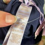 Savage X Fenty Size 1X Pajama Set Navy Blue Button Down Shirt Silky Photo 7