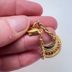 Liz Claiborne Vintage Liz‎ Claiborne necklace Sigil enamel gold tone Photo 4