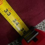 Red Loose Tunic Sweater Pullover long sleeve dress M Size M Photo 7