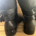 joe's jeans Women’s Leather and Canvas Loretta Buckle Tall Riding Boot Sz 6 (151 Photo 4