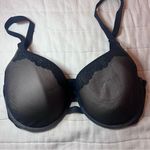 Calvin Klein  Mesh & Lace Full Coverage Bra Black 36D Photo 1