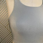 Good American  The Empower‎ Sports Bra in Silver Photo 3