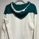 NFL  EUC Miami Dolphins Women's Cream and Teal Hoodie Photo 3