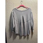 We The Free Grey Long Sleeve Top Woman’s Size Small Free People Photo 11