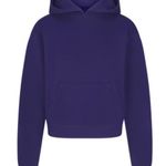 SKIMS Women Concord Purple Sweatshirt Sweatpant Set Top - Large | Bottoms - Med Photo 3