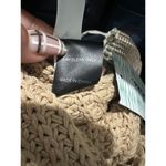 Free People Mahina Hawaii NWT Women's Beige 1976 Crochet Knit Back Open Lace Up Crop Top L Photo 9