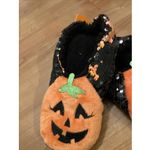 Hyde and EEK Halloween Pumpkin Slipper Socks Women's Size S/M (5 Photo 2
