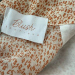 Blush Boutique Open Back Top Size Small Long Sleeve Photo 5