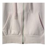 Barbie Full Zip Hoodie Sweatshirt Pink Logo Graphic Women Size XS Extra Small Photo 3