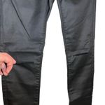 VERO MODA DENIM High Waisted Black Coated Skinny Jeans Size 27/32 Whimsygoth Photo 2