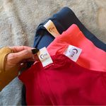 Zyia  One More Rep Sports Bras Red, Blue, and Pink Medium Photo 2