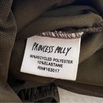 Princess Polly Brown Charvi Ruched Mesh Mini Dress Photo 8