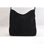 Gucci  Black Suede Bamboo Handbag EUC Photo 1