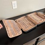 NWT Everfun Toiletry organizer Bag, make up bag, black, full zip, expandable Black Photo 5