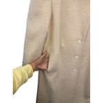 Cassidy Vintage Women's Cream Wool Blend Long Line Elegant Overcoat Retro 14 Photo 6