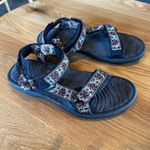 Teva  Sandals Black Multi-Color Outdoor Sporty Adjustable Straps Hiking Ready 7 Photo 1