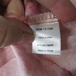 Koi by Kathy Peterson Pink Floral Cotton Top Cottagecore Scrub Style M Size M Photo 7