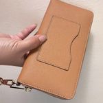 Tory Burch (74179) Emerson Saffiano Leather Zip Continental Wrist Wallet Photo 1