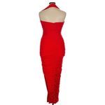 Jaus Australia Isabelle Maxi Dress Red 2XL Formal Ruched Flattering Glam Size 2X Photo 4