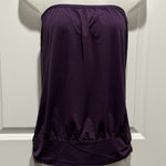 Tommy Bahama  Purple Strapless Swimsuit Top Large Women's Swim Wear L Padded Photo 0