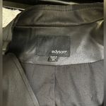 Edyson Elegant Black Drape Front Blazer Size XL Photo 5