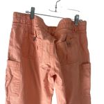 Vanity Y2k 2000s Juniors Size 7 Orange Pink Cargo Crop Pants Orange Photo 6
