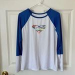 Roxy Long Sleeve Swim Top sz L Photo 0