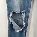 joe's jeans  Easy Fit Crop Jeans Distressed Raw Hem Denim Cropped Deedi Size 28 Photo 10