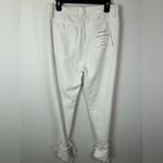 Good American Women's Good Boy White Ankle Wrap Tie Jeans Size 8. NWT Photo 5
