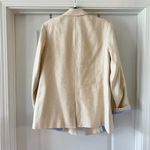 Scotch & Soda 485  Amsterdam Summer Edition Linen Blazer M Double Breasted Sand Photo 3