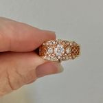 LJ Avon Rosegold Lattice Ring Levinson Photo 11